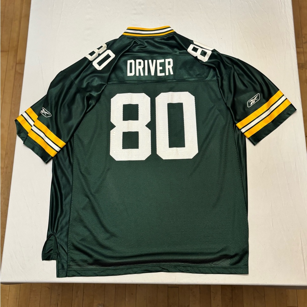 Authentic NFL Vintage Green Bay Packers Jersey #80 Donald Driver! NWT! - Picture 8 of 11